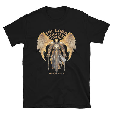 “The Lord Fights for Me” Unisex Softstyle T-Shirt 1